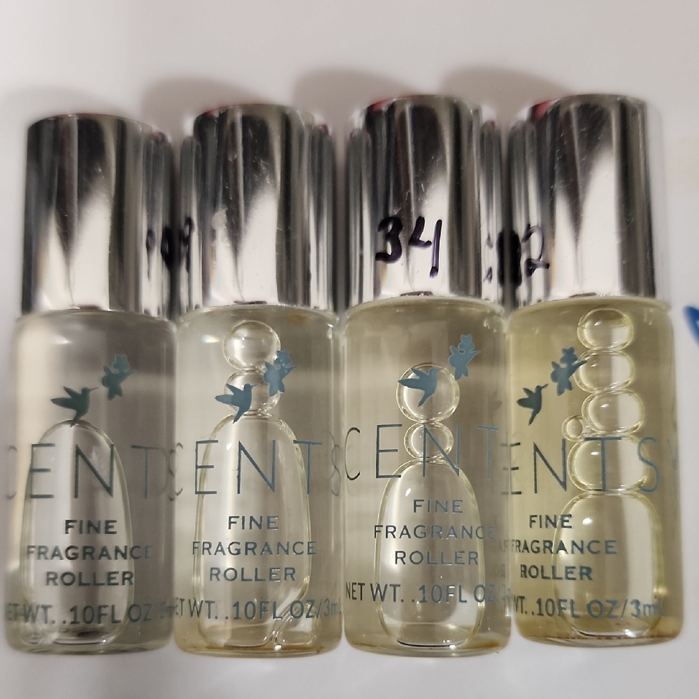 Scentsy Fine Fragrance Roller Set of Four